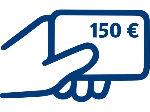 Geldwertkarte 150 / mit unterschiedlichen Rabatten