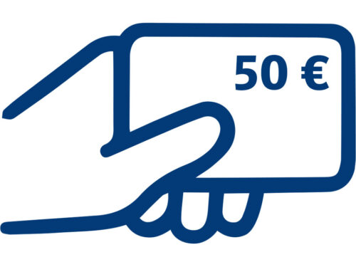 <div>Geldwertkarte 50 / mit unterschiedlichen Rabatten</div>
